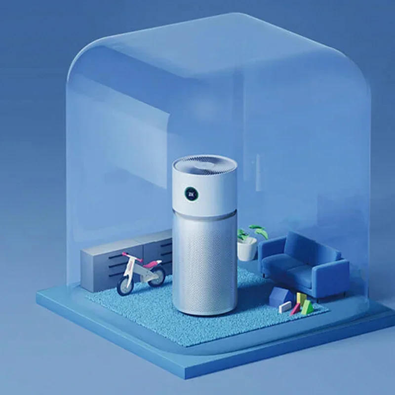 XIAOMI MIJIA กรองอากาศฆ่าเชื้อเครื่องฟอกอากาศสําหรับ Home จอแสดงผล OLED Aldehyde Removal Air Ionizer เสียงต่ํารีโมทคอนโทรล - Image 4