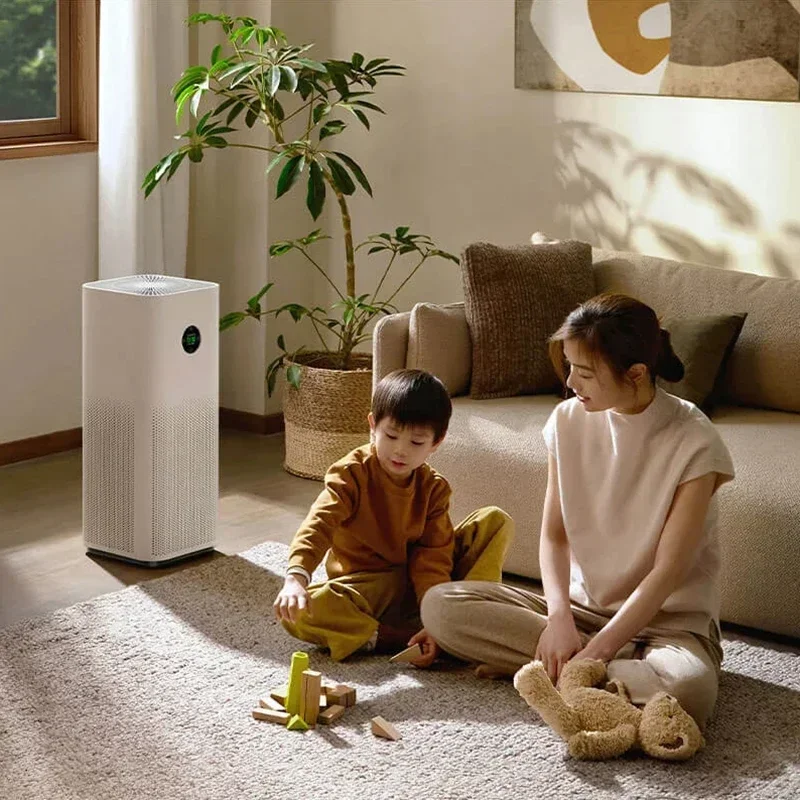 XIAOMI MIJIA เครื่องฟอกอากาศ 5S Home Office ห้องนอน Sixfold Purification Deodorization กําจัดฟอร์มาลดีไฮด์ PM2.5 สารก่อภูมิแพ้ - Image 4