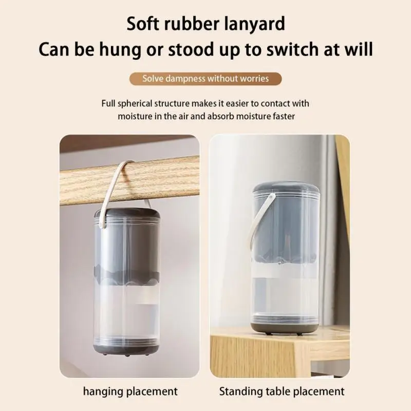 1-4pcs ตัวดูดซับความชื้นกล่องแขวนเครื่องลดความชื้น Mouldproof Moistureproof สําหรับตู้เสื้อผ้าบ้านในร่มสารดูดความชื้น - Image 6