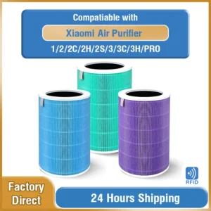 สําหรับเปลี่ยน Xiaomi ตัวกรอง Hepa 1/2/2C/2H/2S/3/3C/3H/Pro สําหรับ Xiaomi เครื่องฟอกอากาศ 2S กรอง
